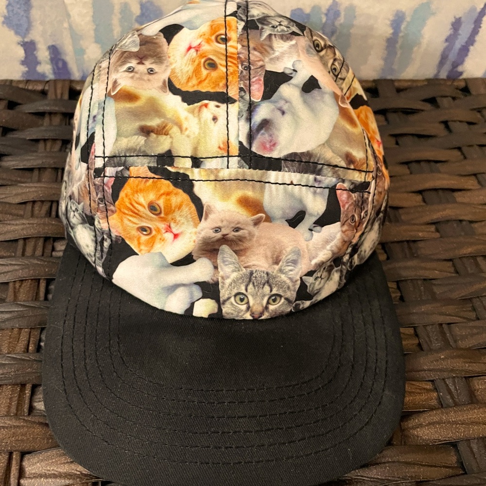 Fun novelty Cats! Cap/hat. In great condition!